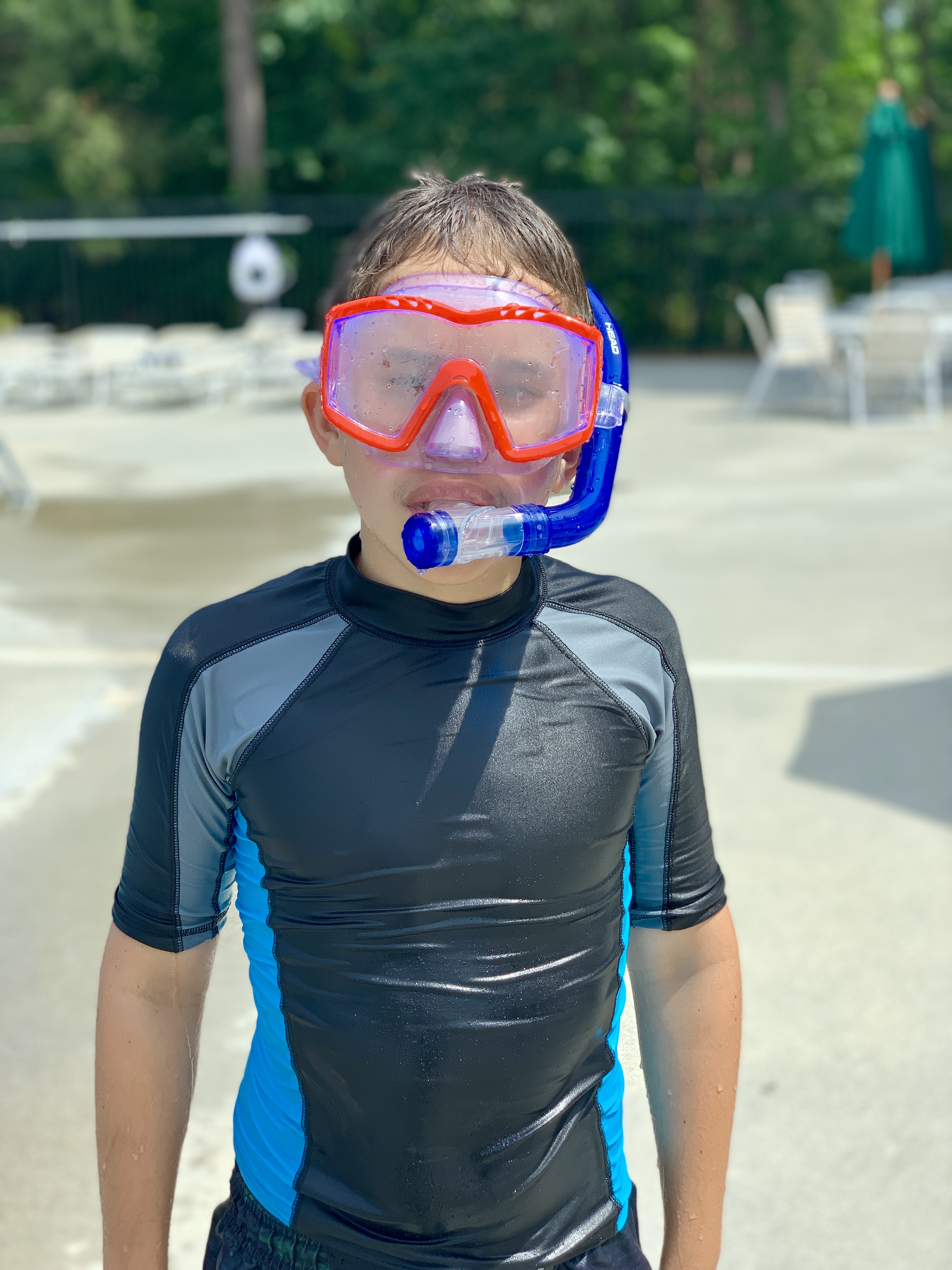 swimming